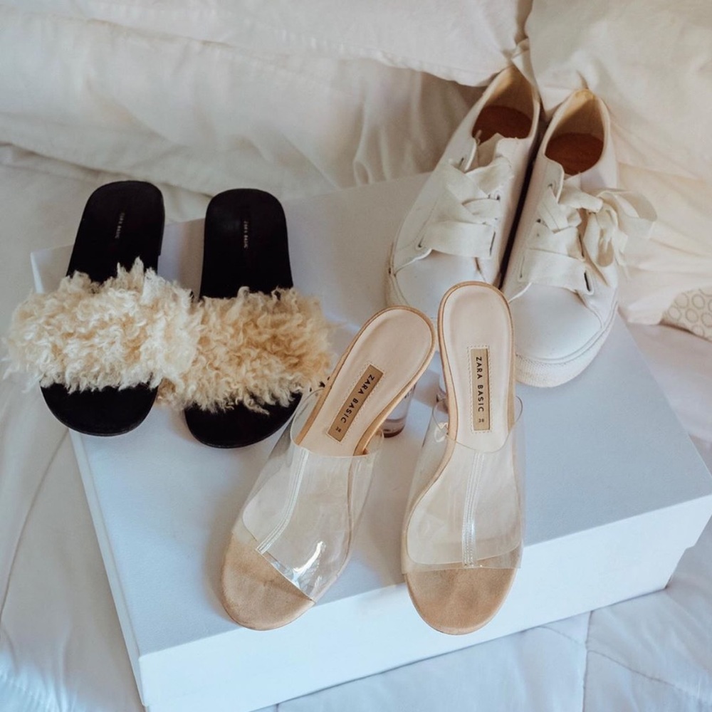 bershka white sneakers